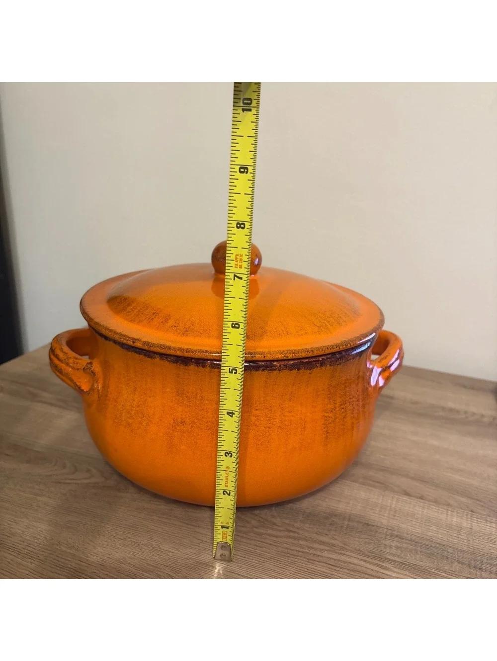De Silva Terracotta 8” casserole dish w/ lid Made in Italy